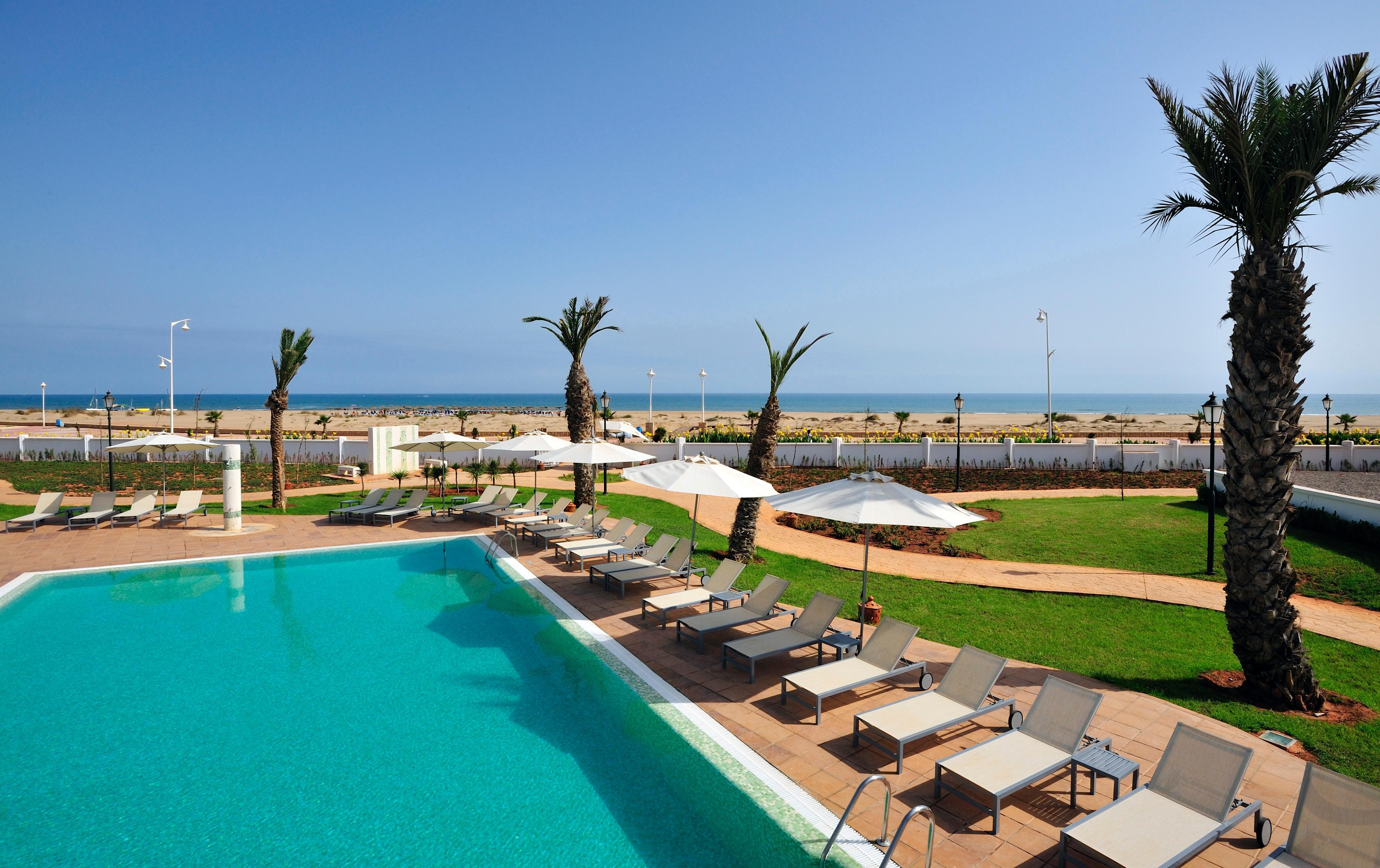 Готель Iberostar Waves Саїдія Екстер'єр фото View of the beach from the hotel